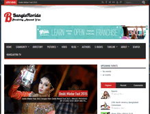 Tablet Screenshot of banglaflorida.com